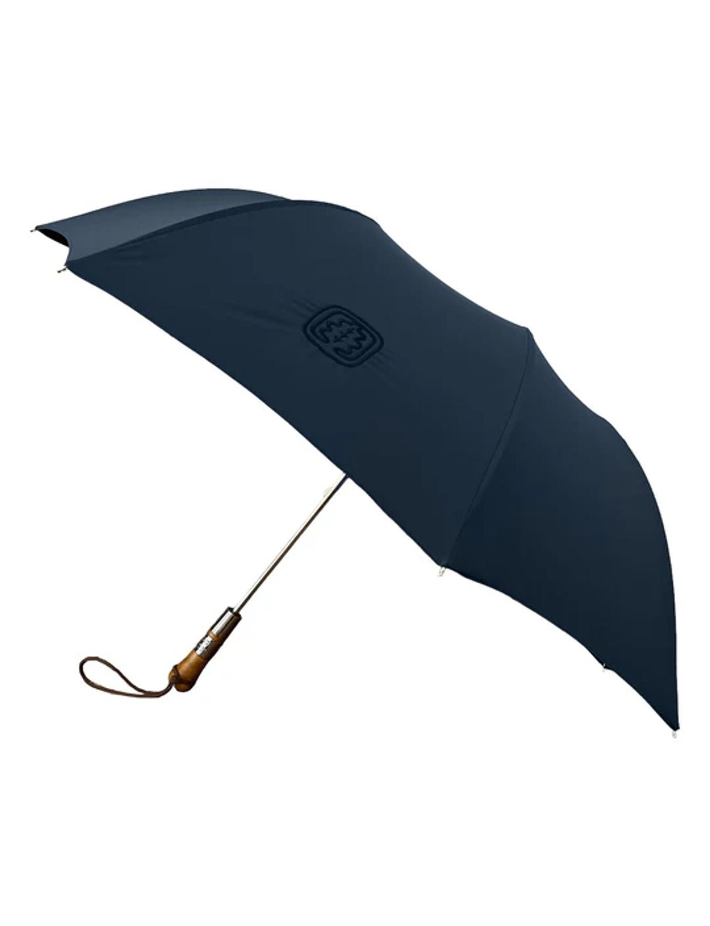 Marineblauer Regenschirm