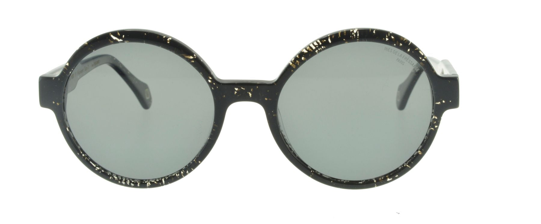 Lunettes de soleil Scarlett noires marbrées