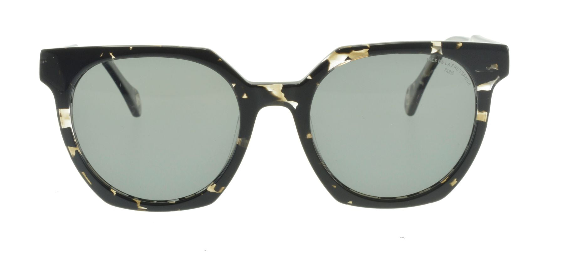 Lunettes de soleil Laura noires marbrées