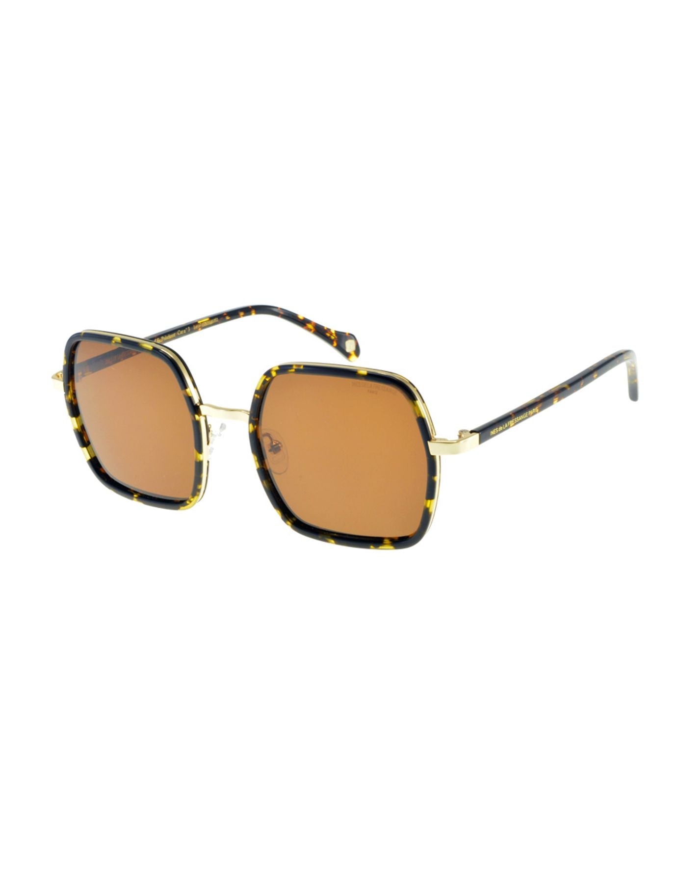 Lunettes de soleil Katherine rose gris