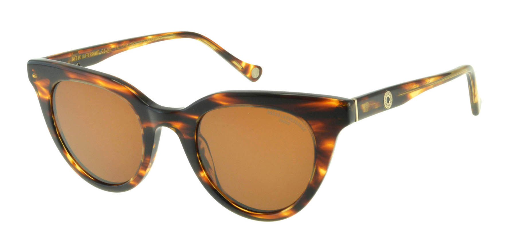 Sonnenbrille „Pénélope“ in Braun