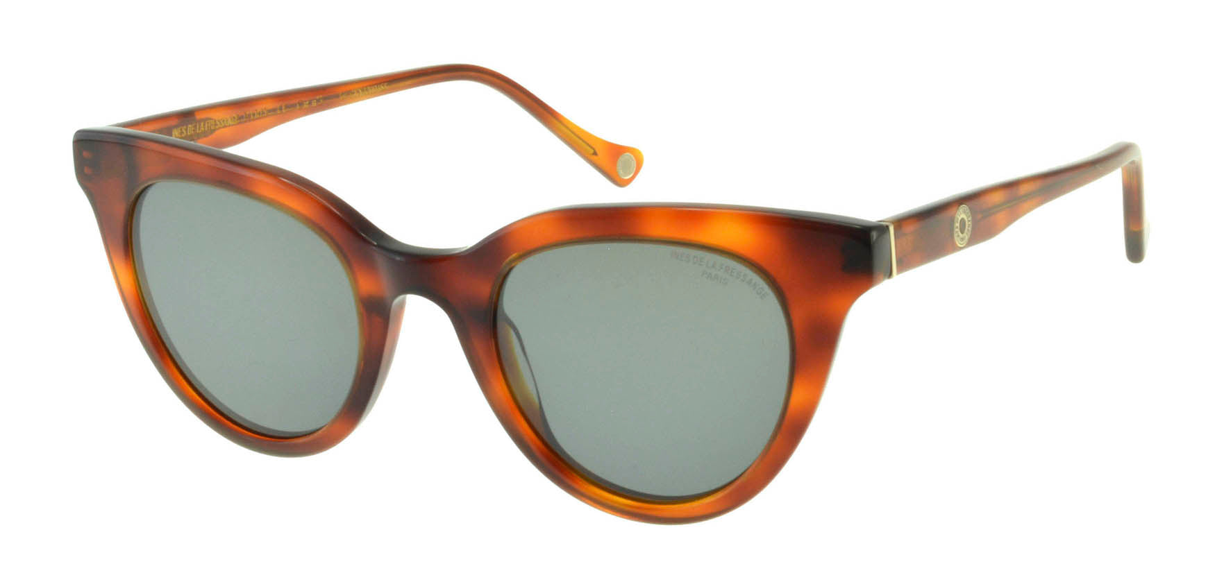 Sonnenbrille „Pénélope“ in hellem Schildpatt
