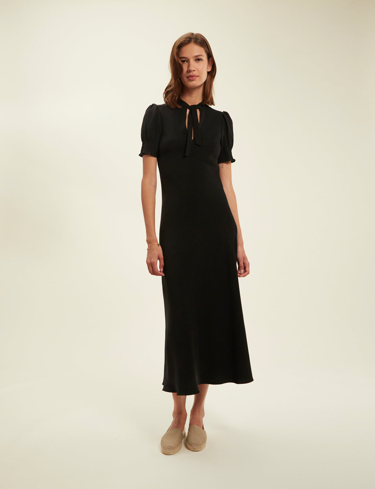 Vestido cereza negro