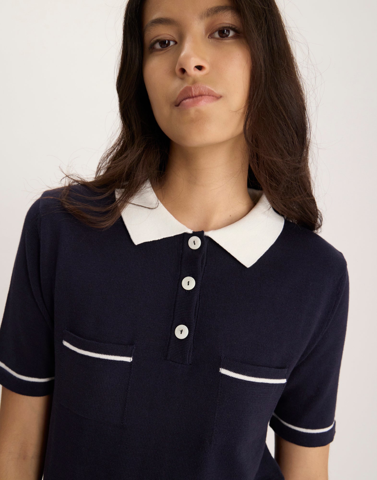 Robe Clarisse bleu marine