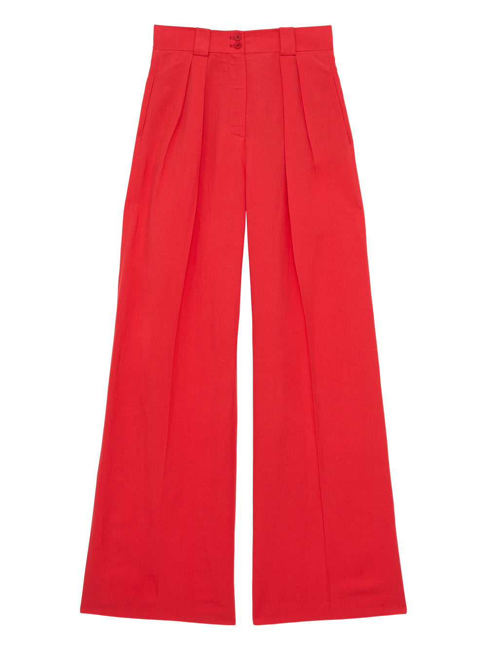 Rote Marlène-Hose