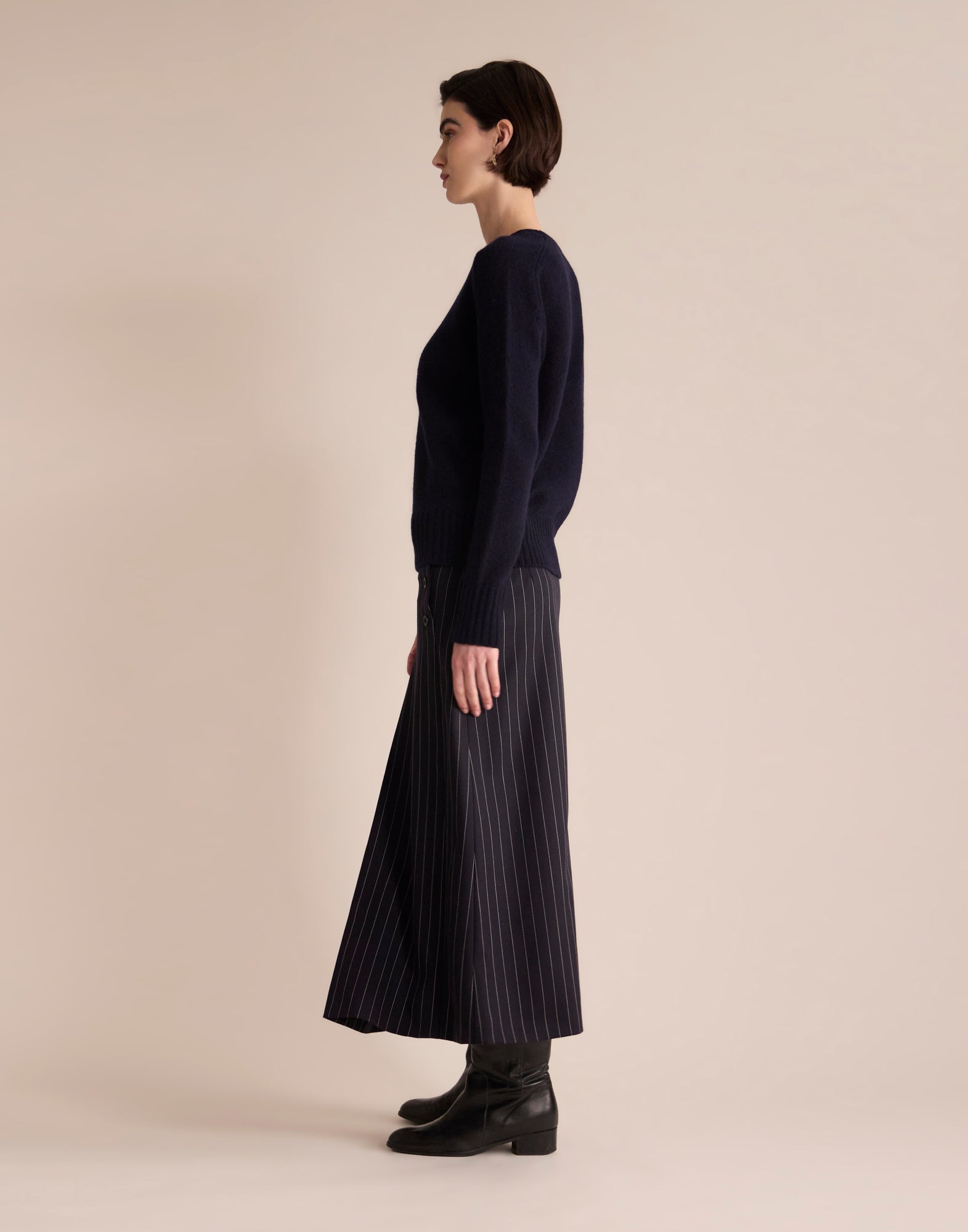 Pullover „Noelly“ in Marineblau