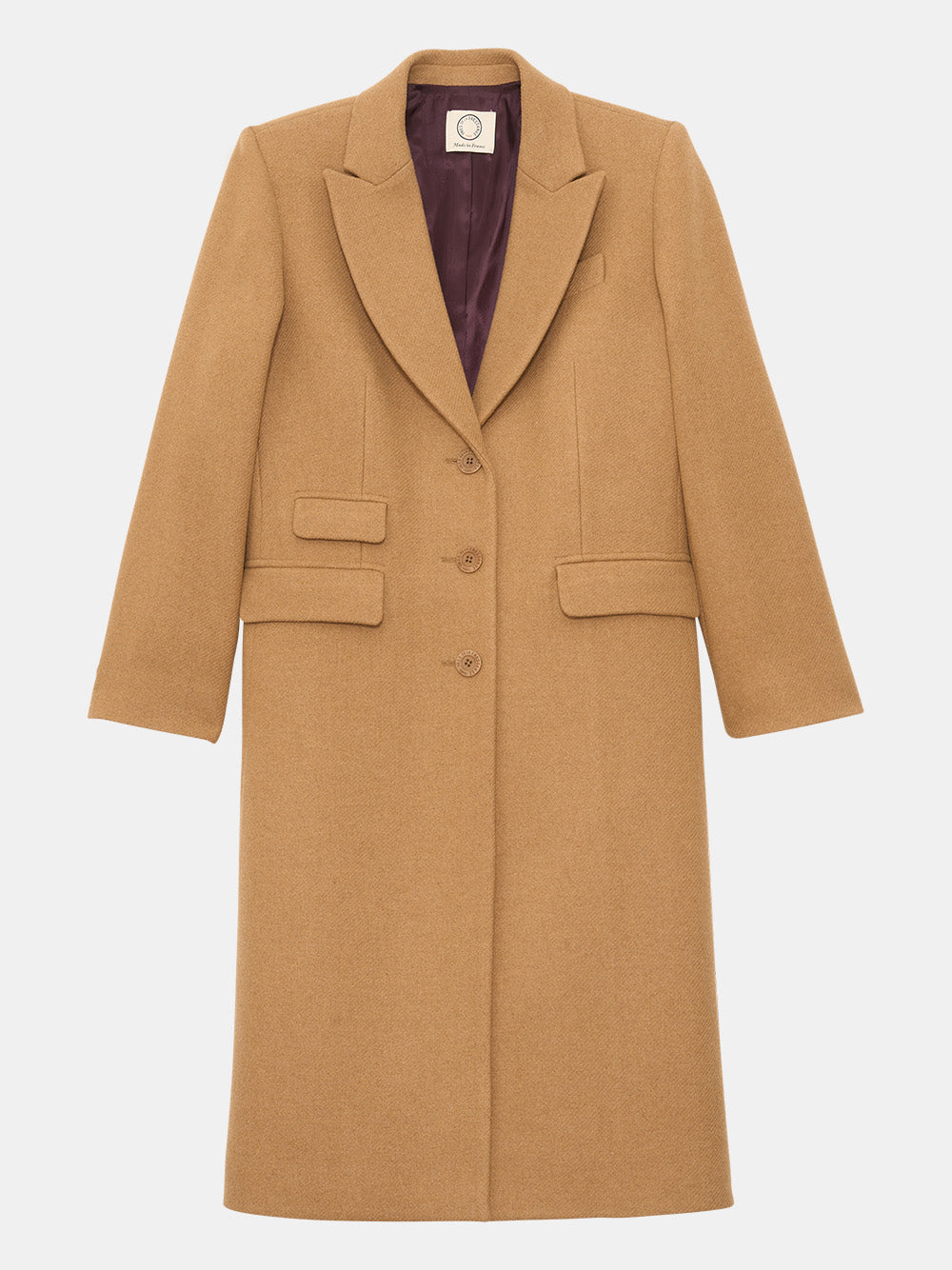 Cappotto Enola color cammello