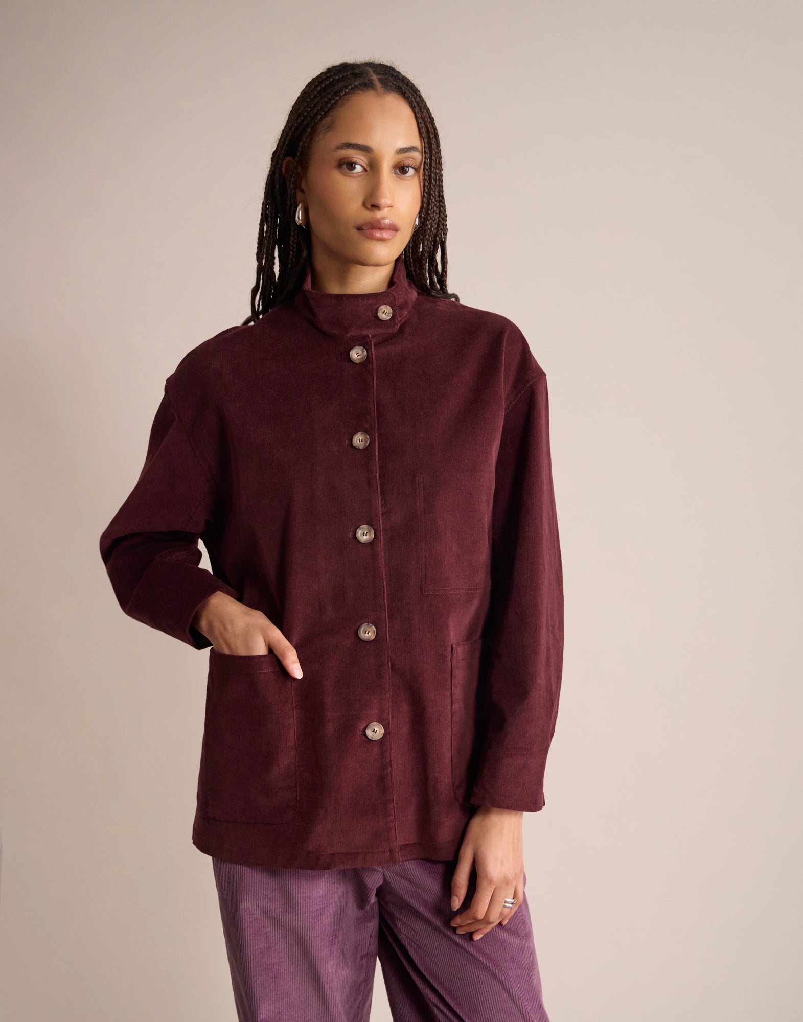 Veste Fergus Bordeaux