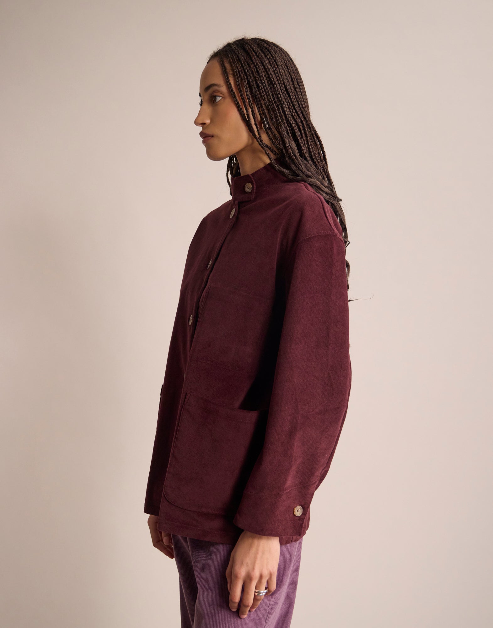 Veste Fergus Bordeaux