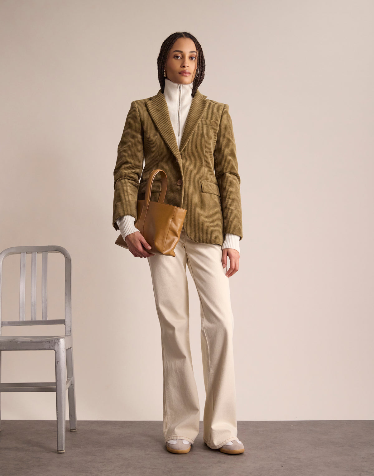 Louane Jacket in Beige