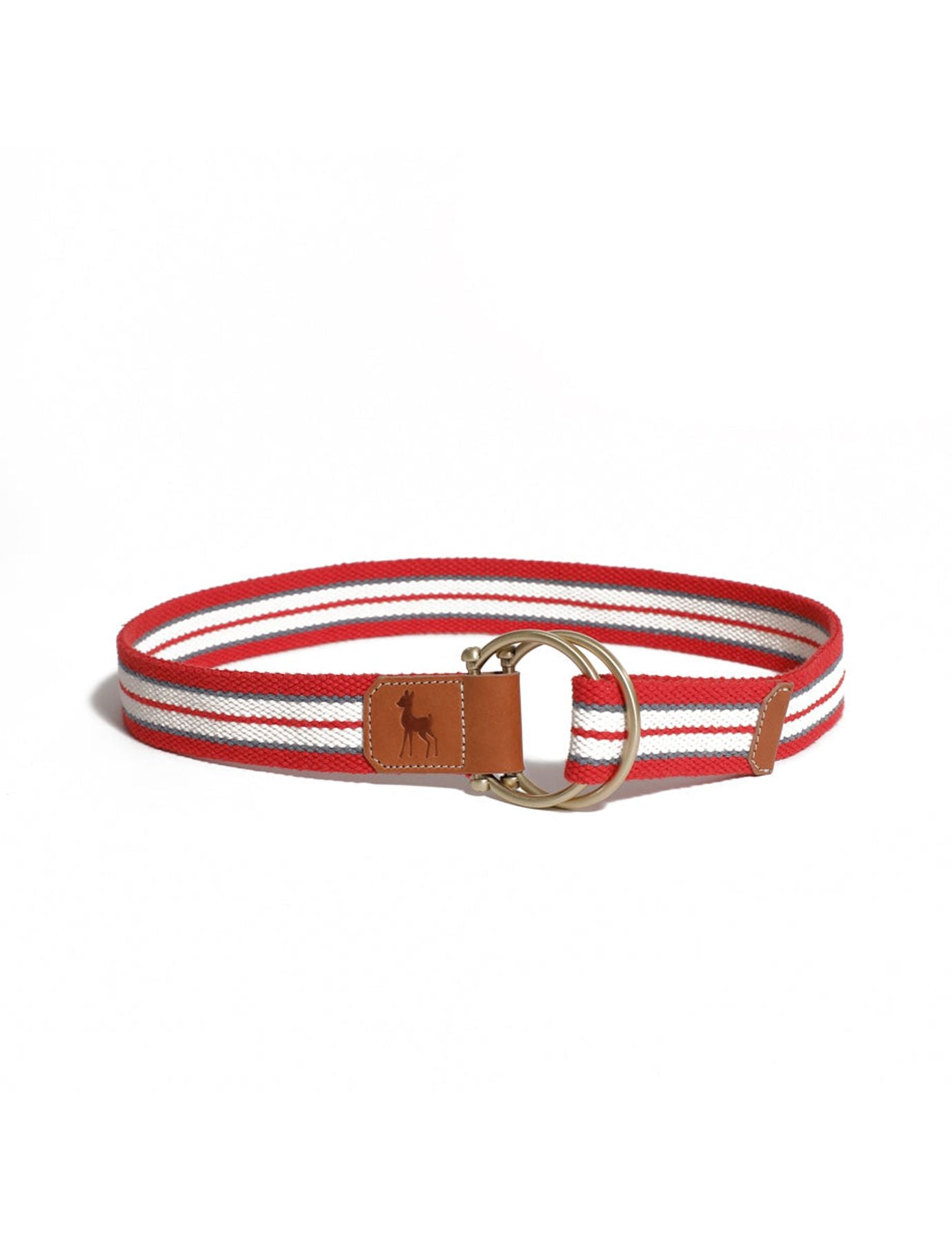 Ceinture Germaine rouge et blanche