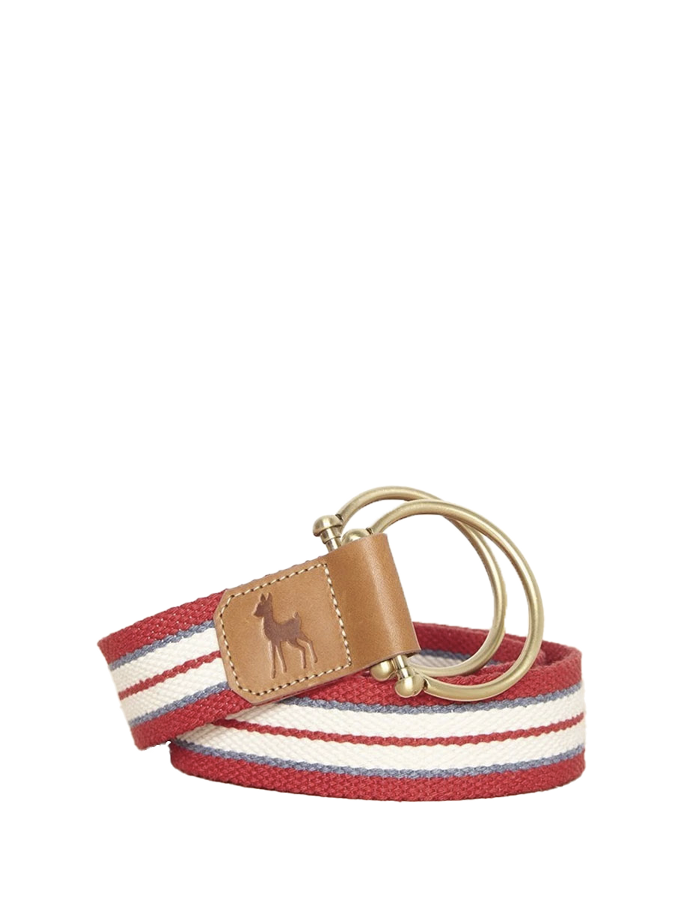 Ceinture Germaine rouge et blanche