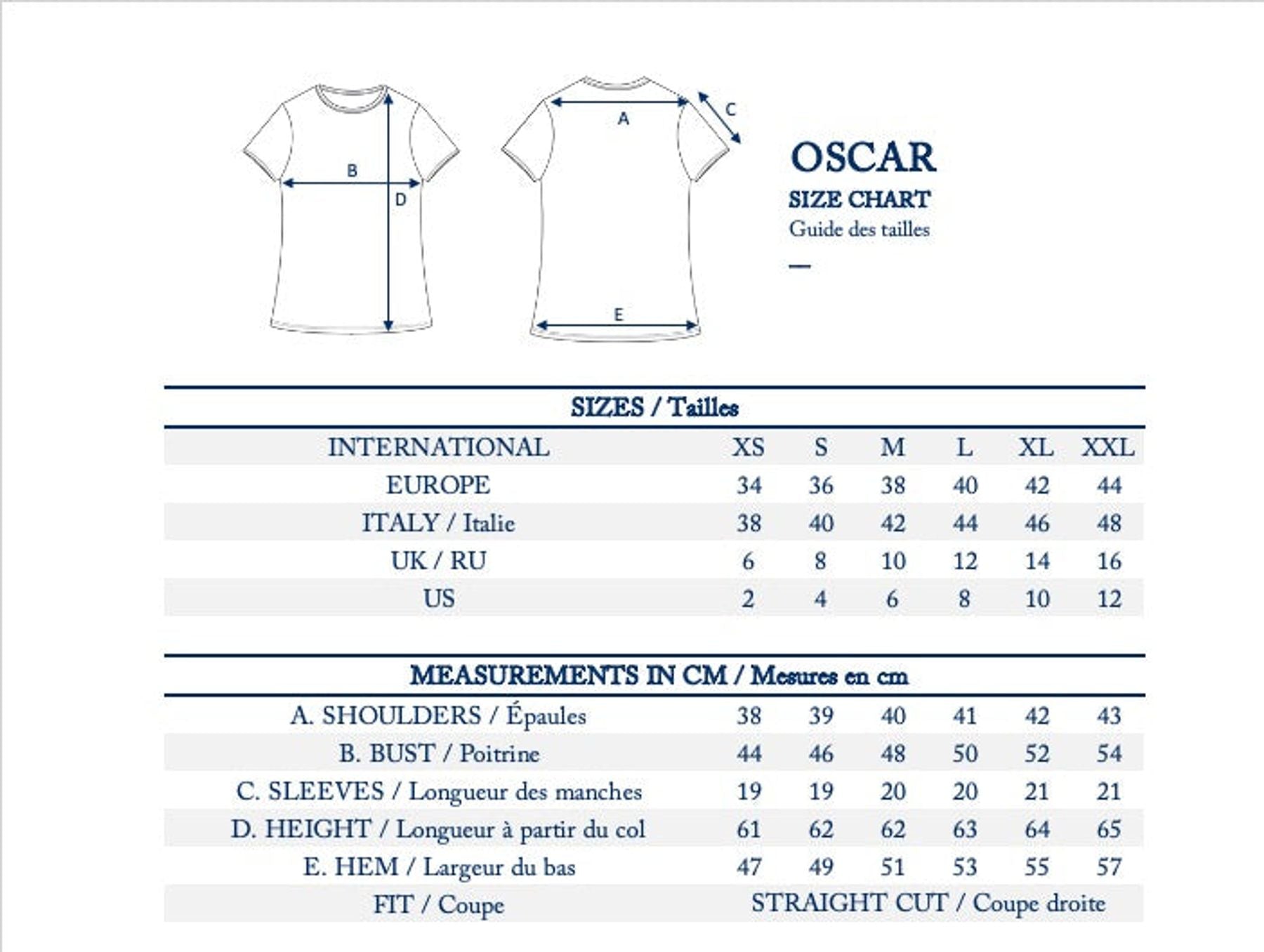 White Oscar T-shirt