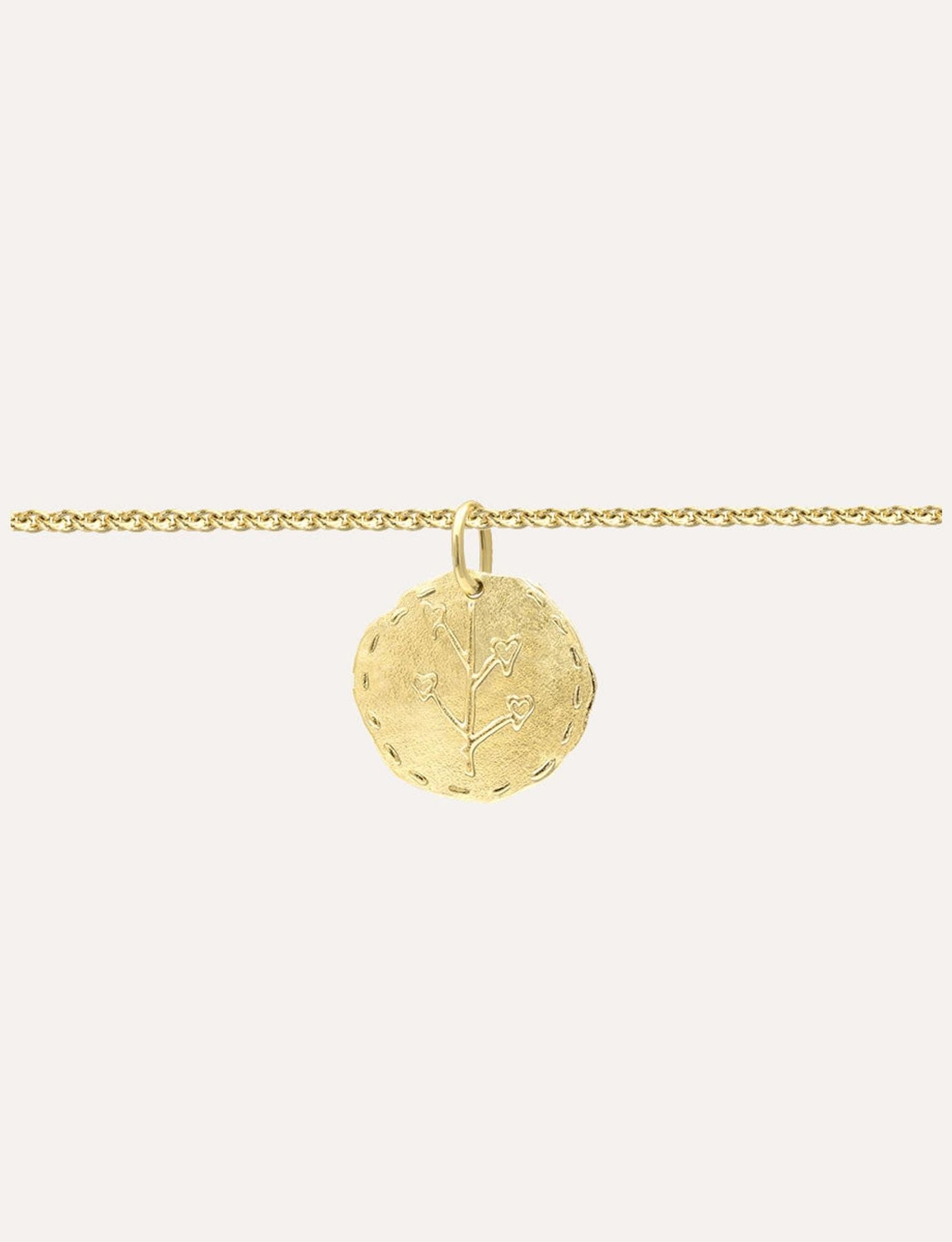 Gold-plated Lutece heart bracelet