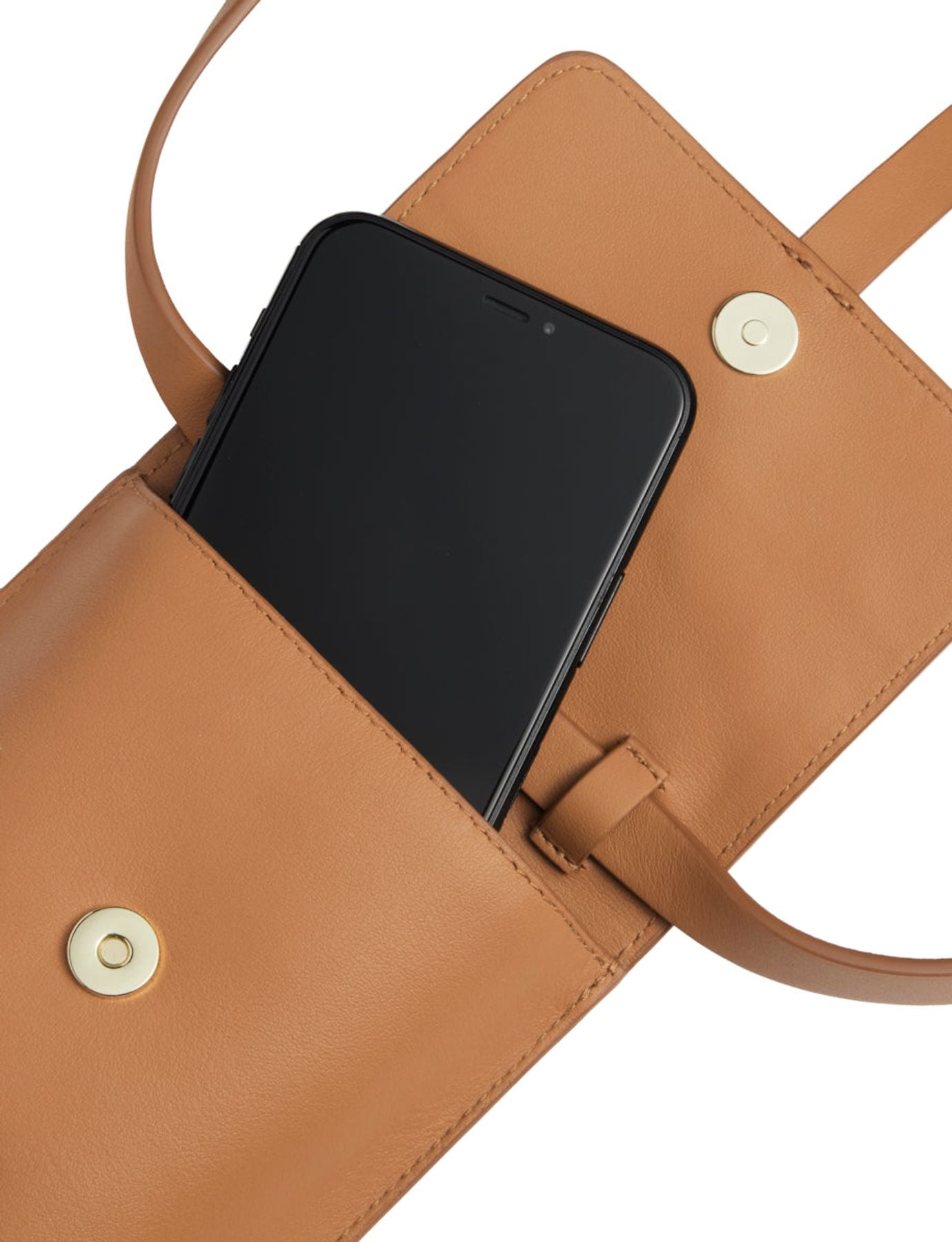 Smartphone-Tasche Leonore camel