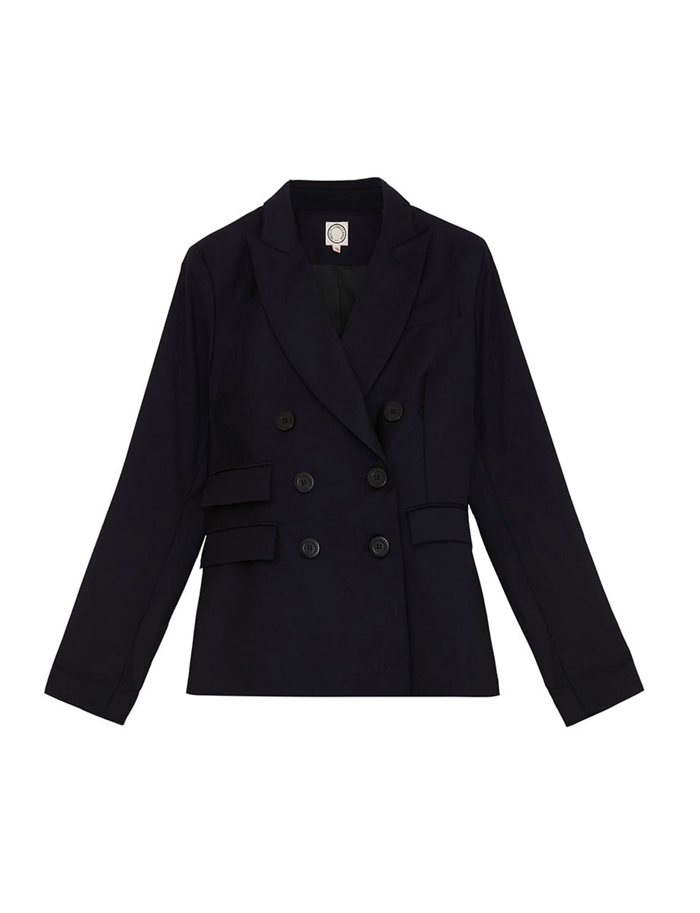 Giacca Maurice in lana blu navy