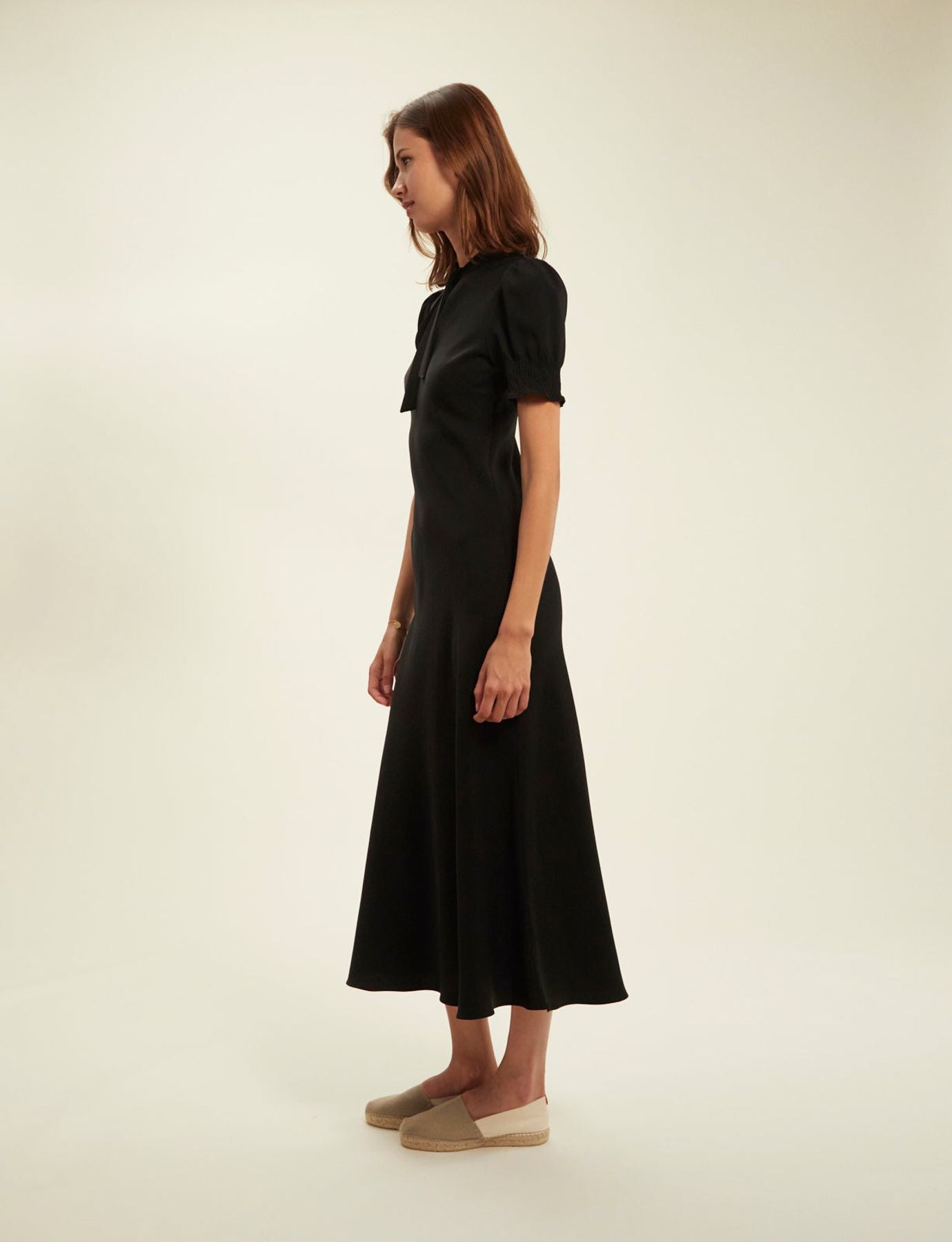 Vestido cereza negro