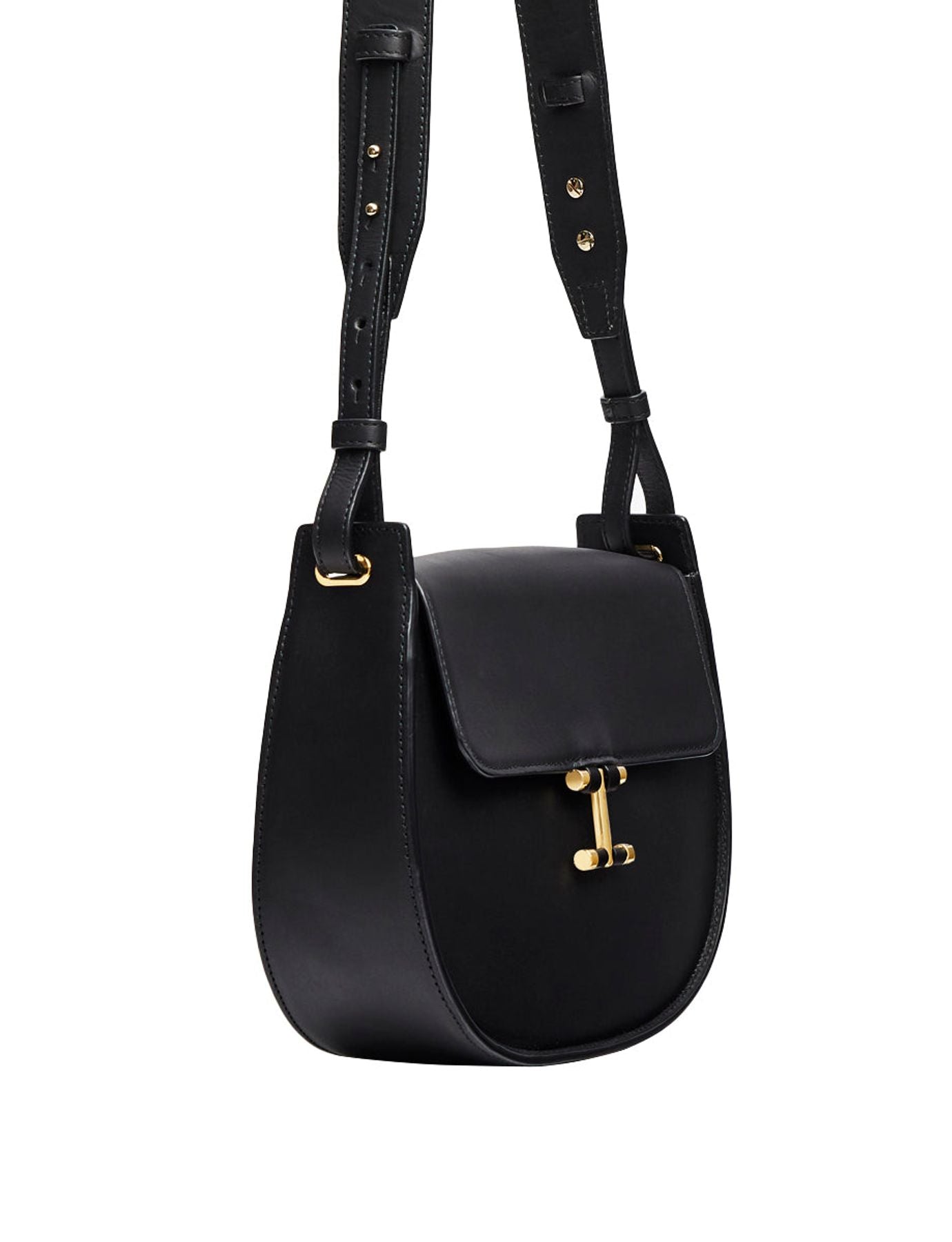 Bolso Senda de cuero negro