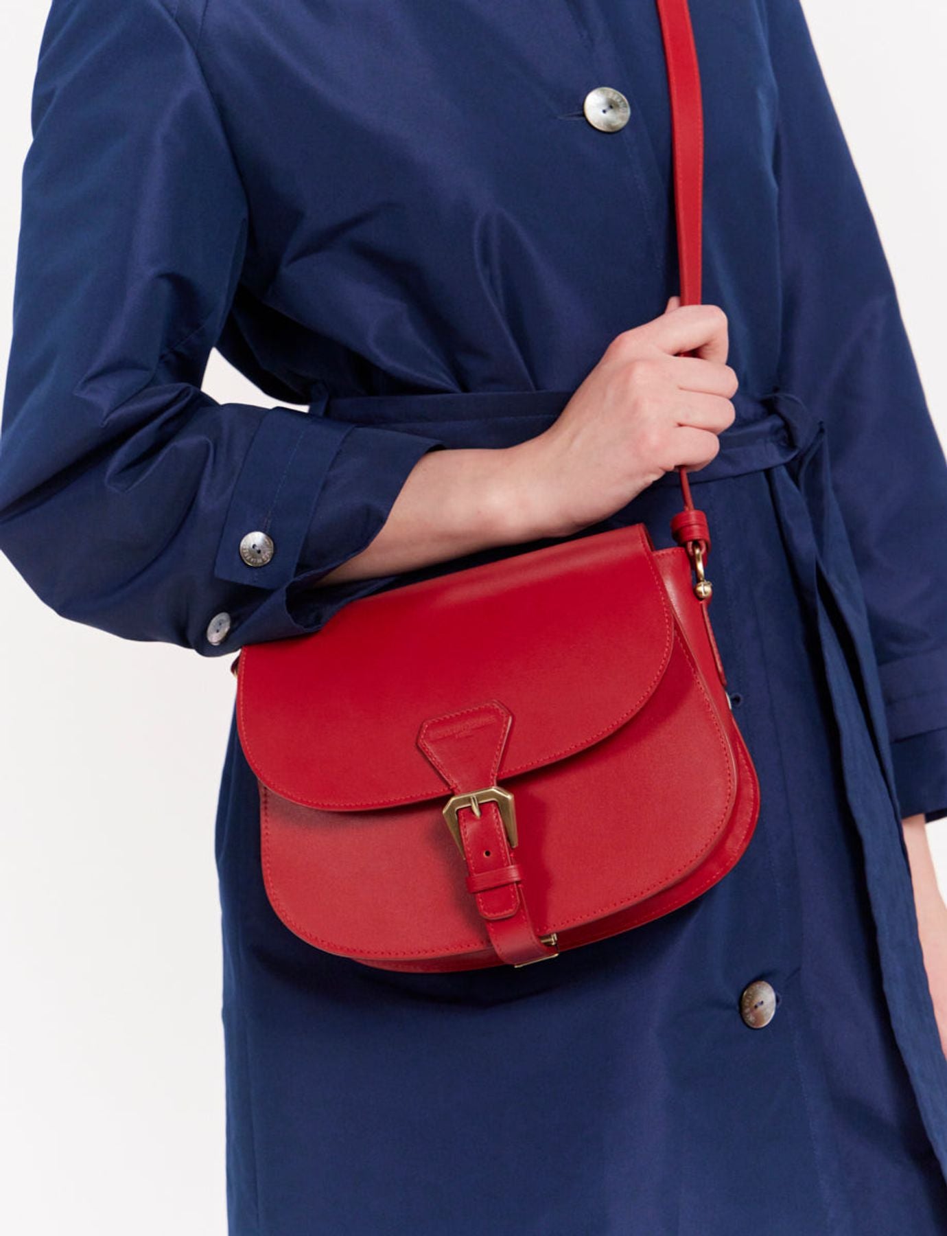 Rote Handtasche „Flaneur“
