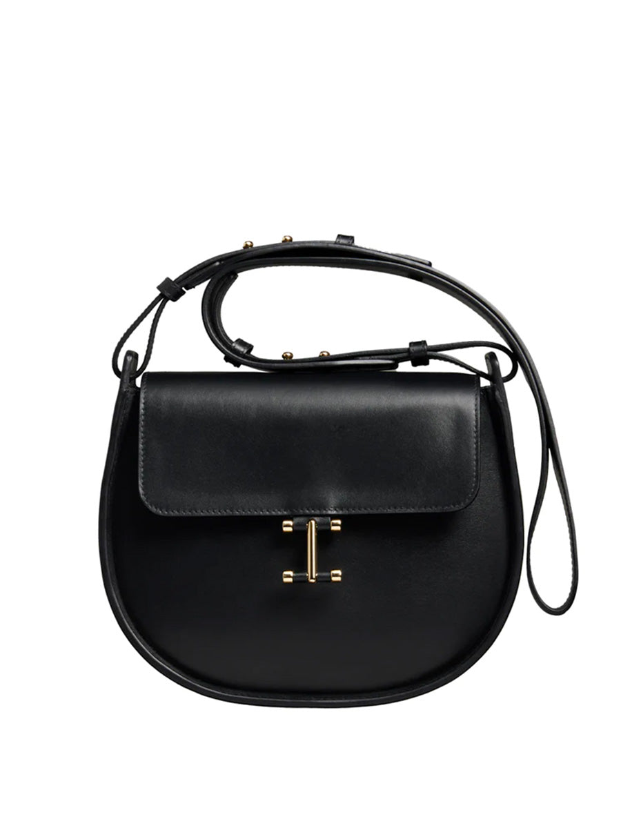 Senda Tasche Leder schwarz
