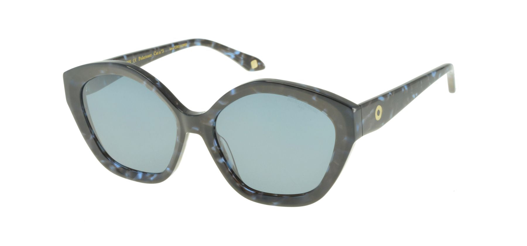 Lunettes de soleil Marylin bleues écailles
