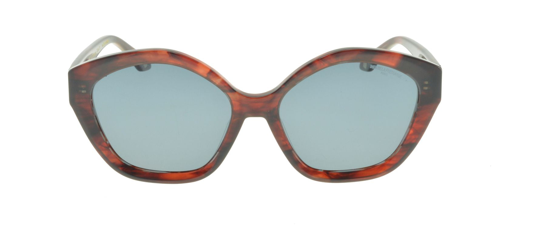 Lunettes de soleil Marylin rouges marbrées