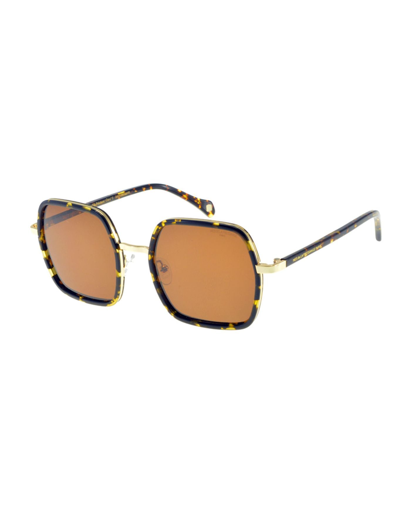Lunettes de soleil Katherine écailles or