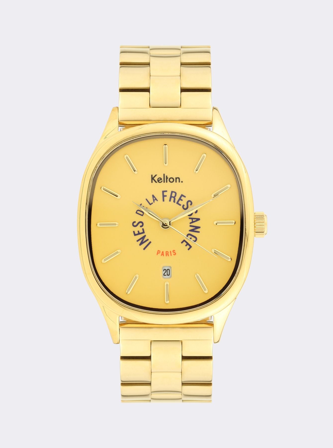 Uhr Grande Colorama gold Kelton x Ines de la Fressange Paris