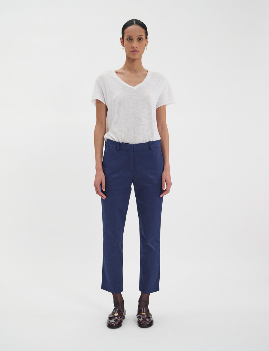 Hose Audrey in Marineblau
