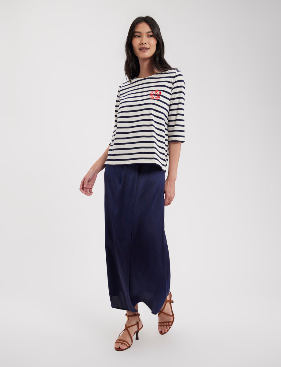 Gestreiftes Marianna-Top