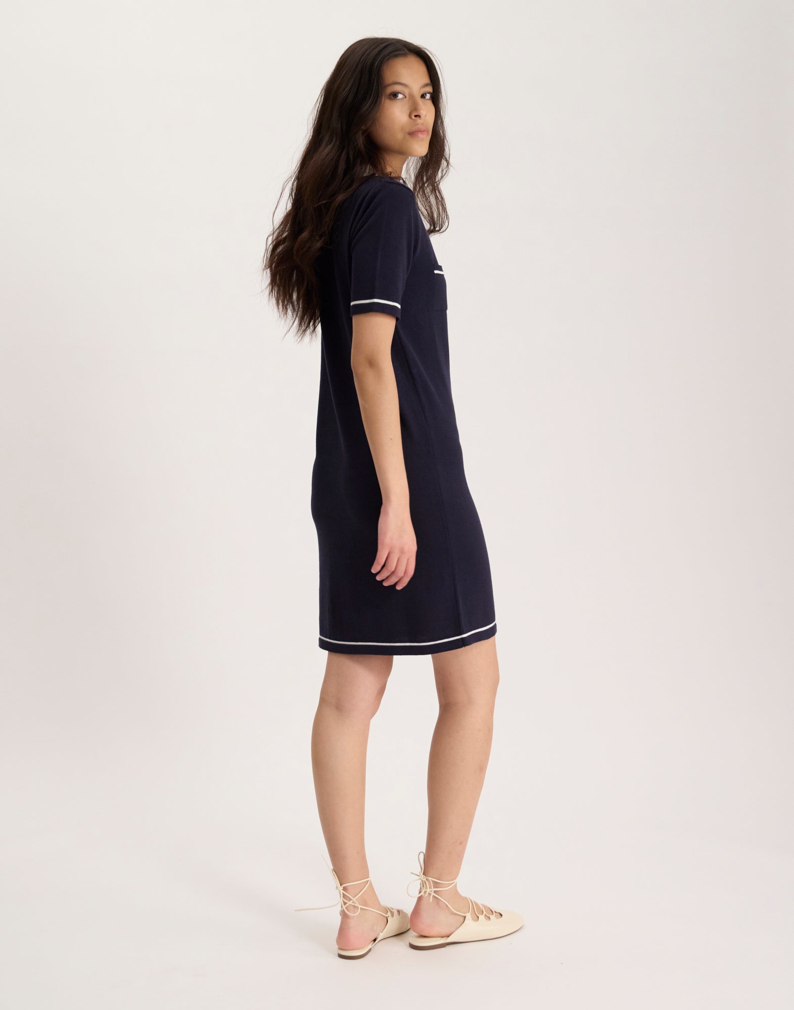 Robe Clarisse bleu marine