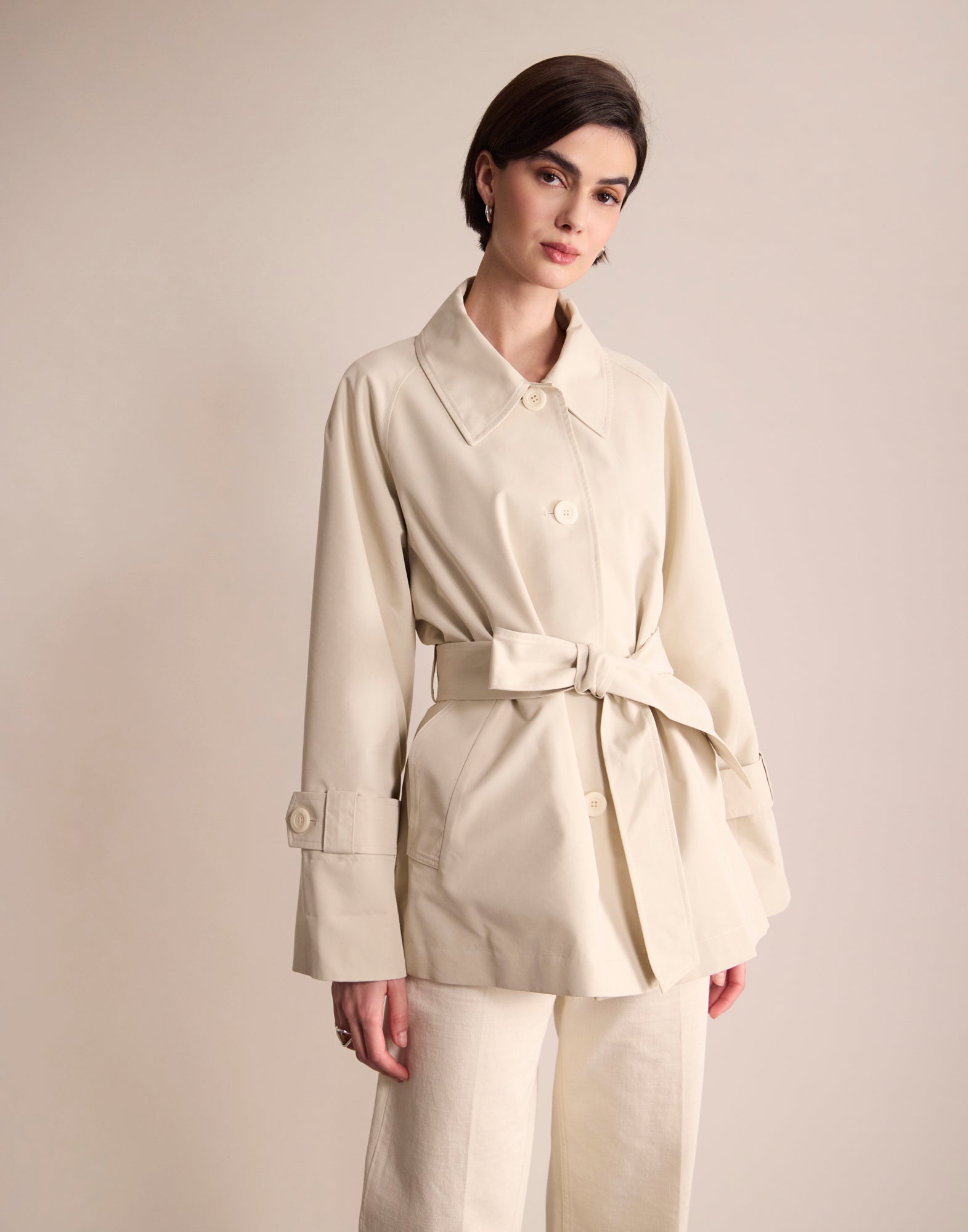 Trenchcoat Tess Ecru