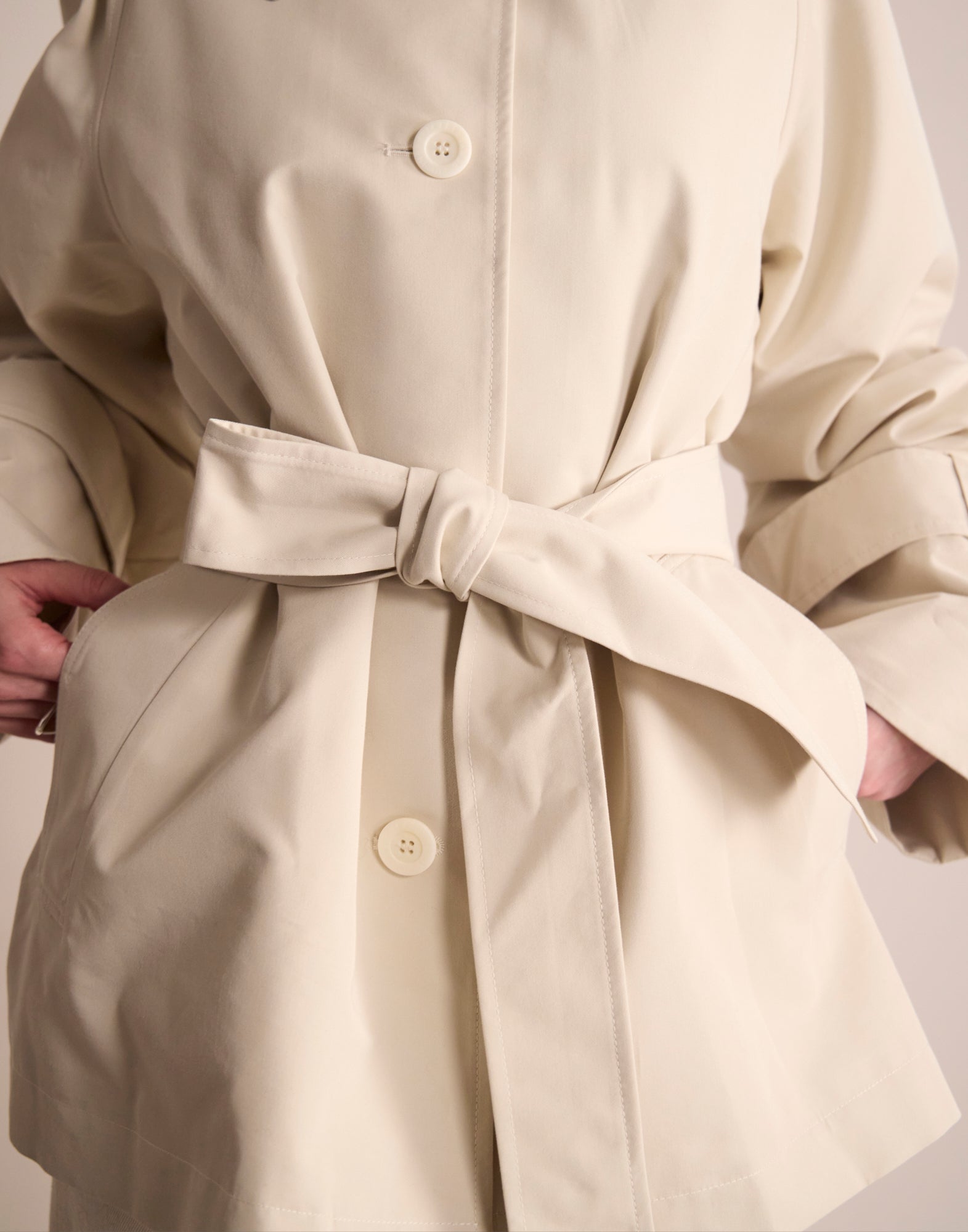 Trenchcoat Tess Ecru
