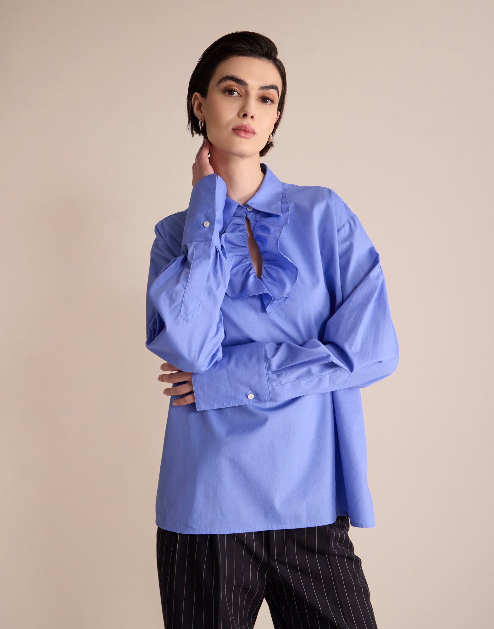 Chemise Ortiz Bleue