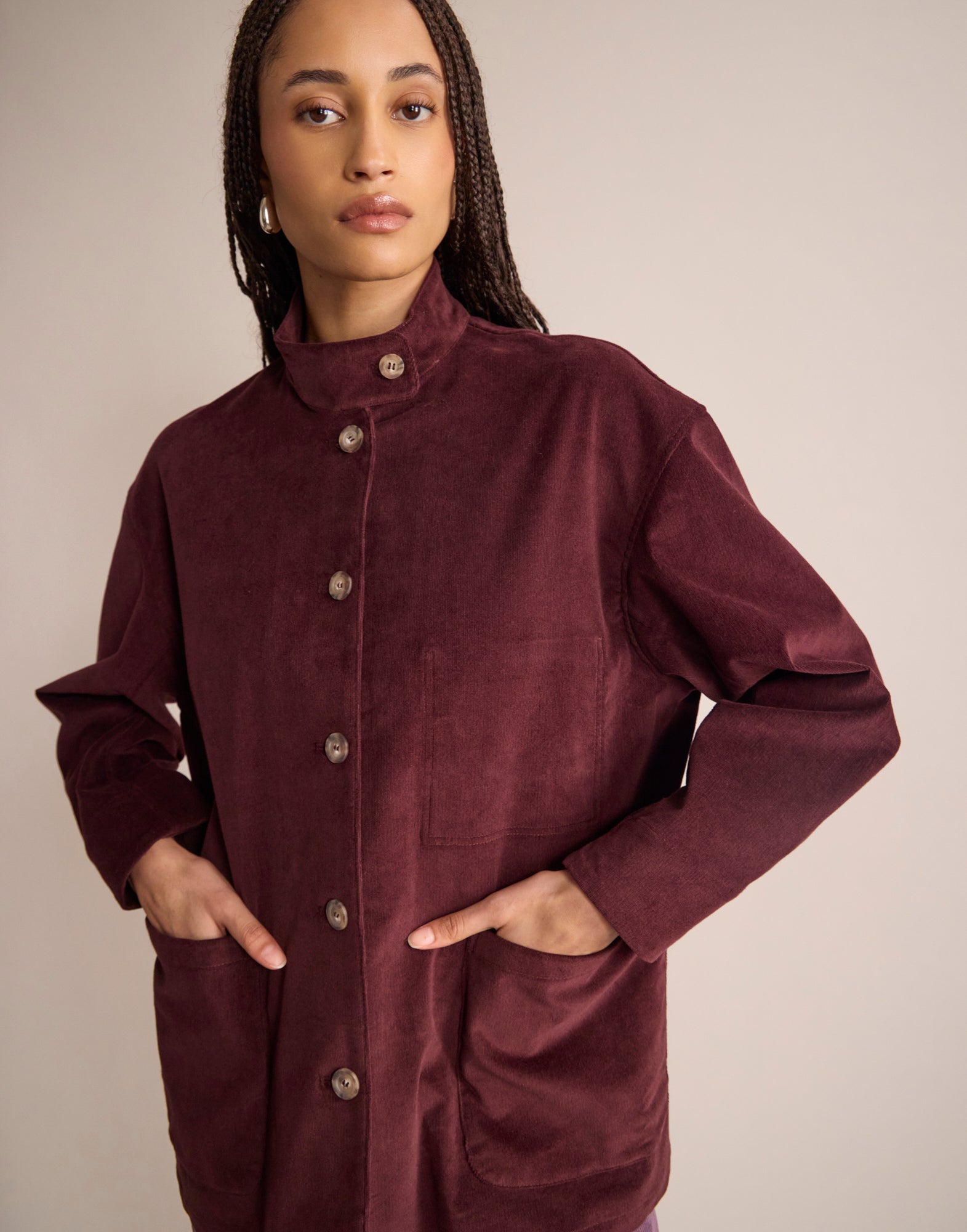 Veste Fergus Bordeaux
