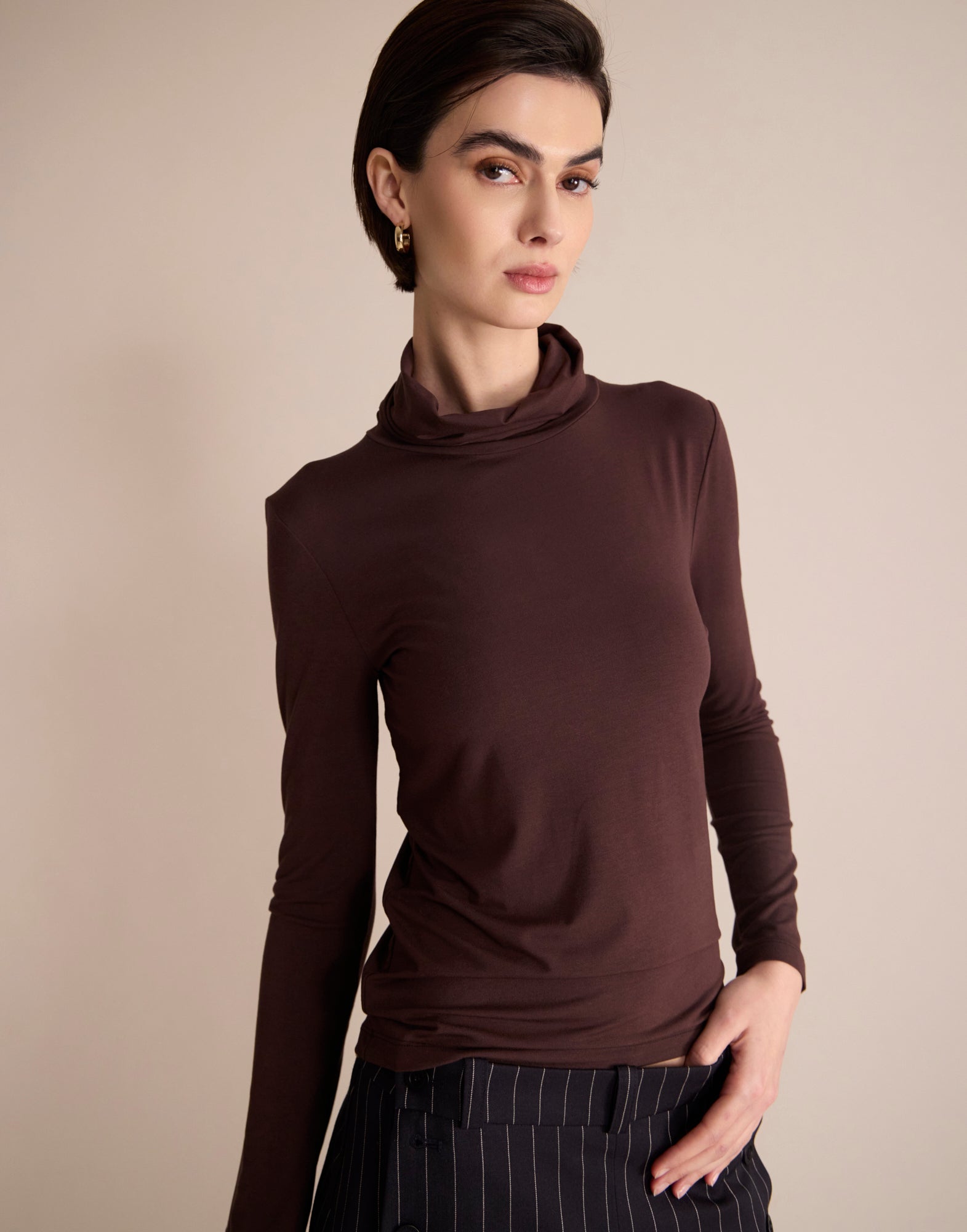 Brown Jade Top