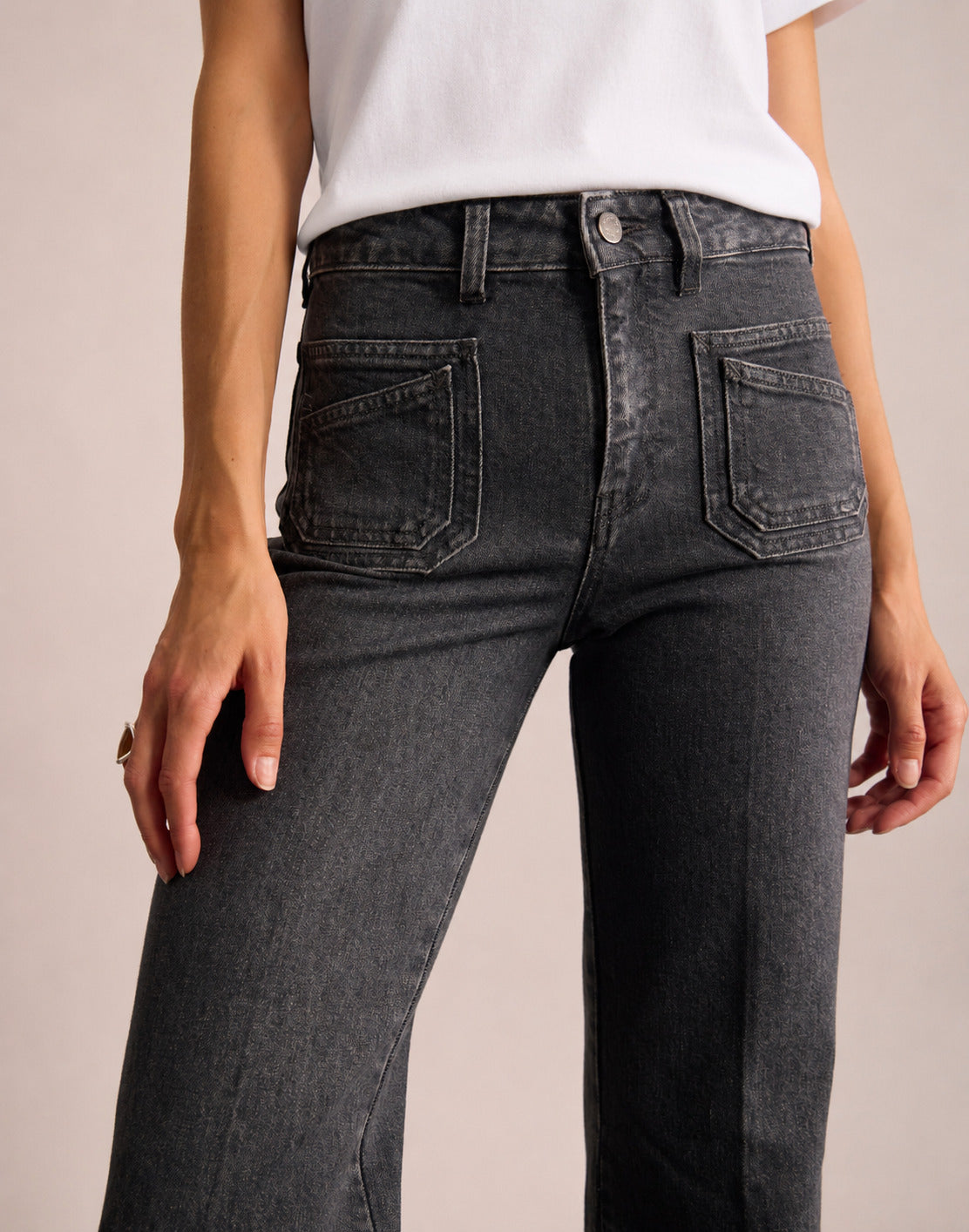 Grey jeans