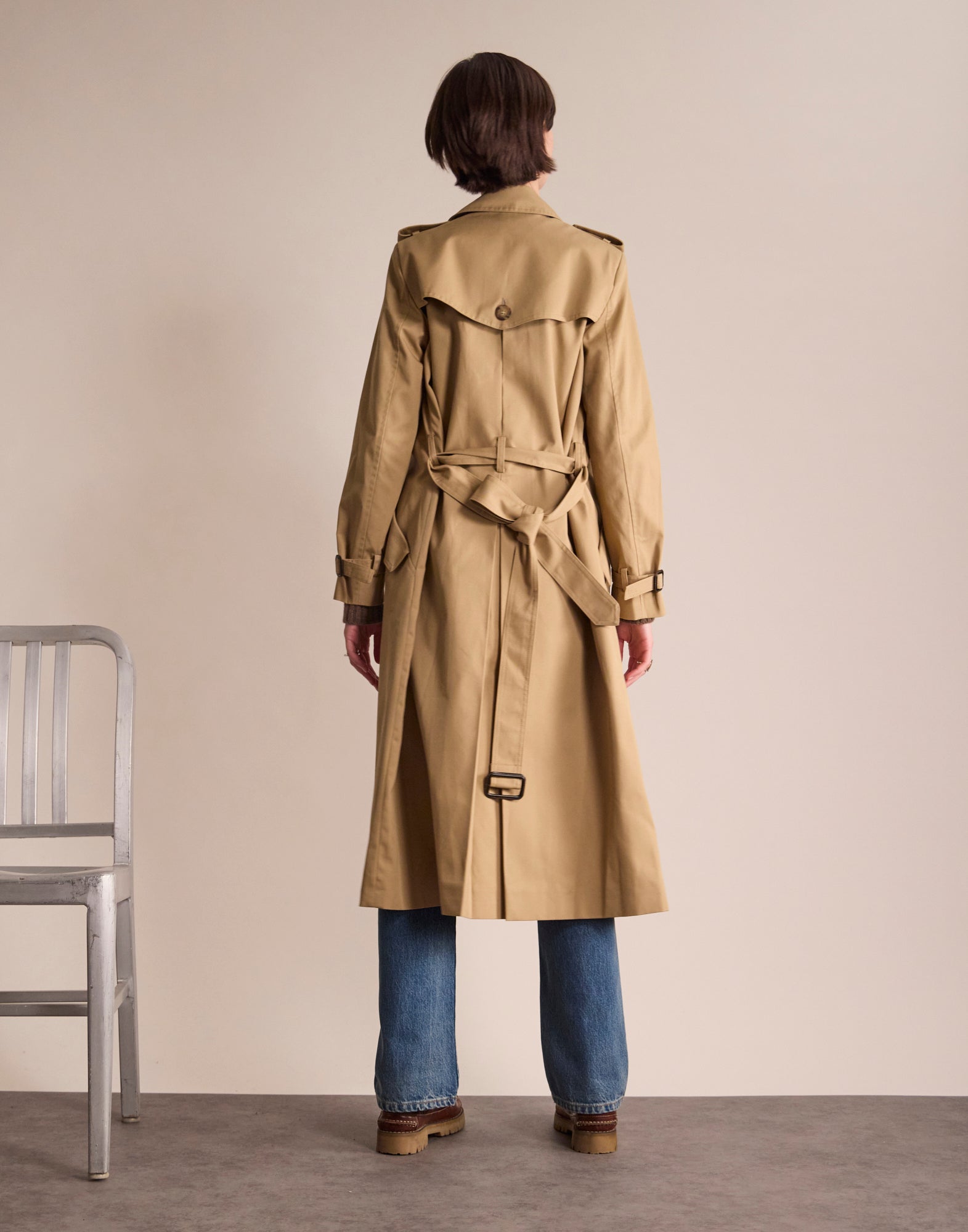 Trenchcoat Gaultier beige