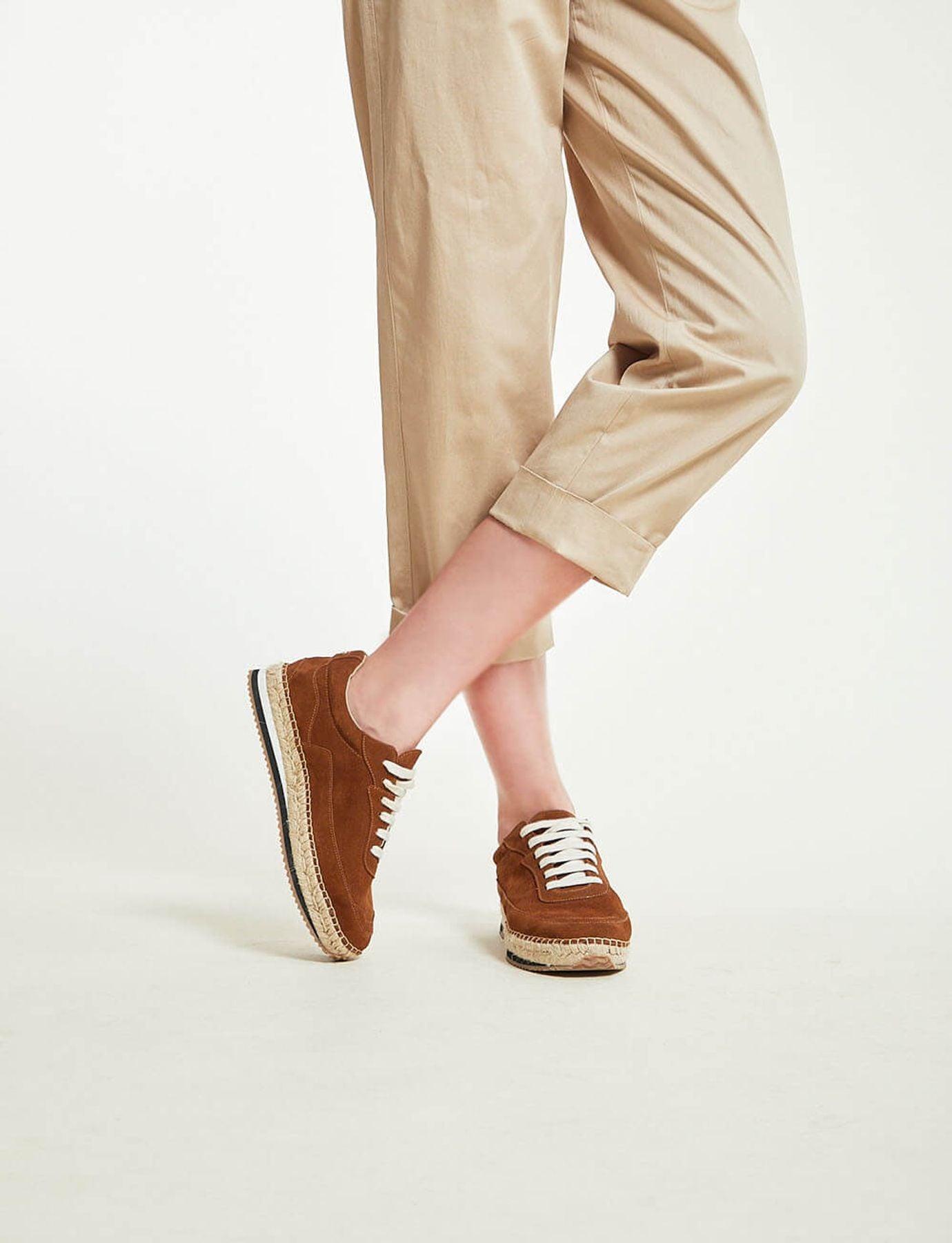 Sneakers Tracy Espadrilles braun