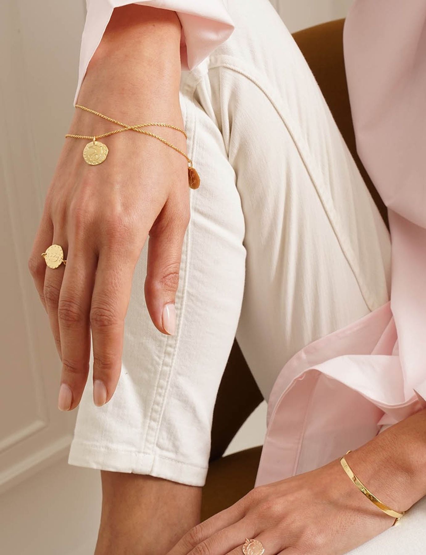 Armband Lutetia Krone vergoldet