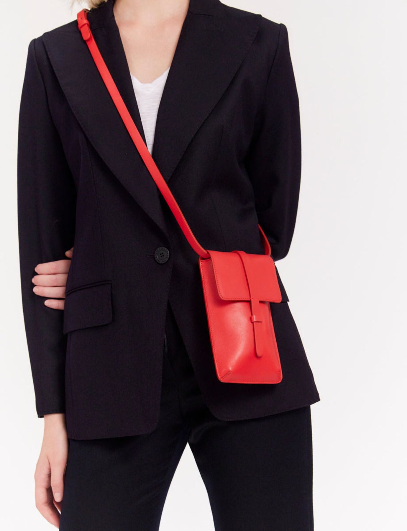 Smartphone Bag Leonore rot