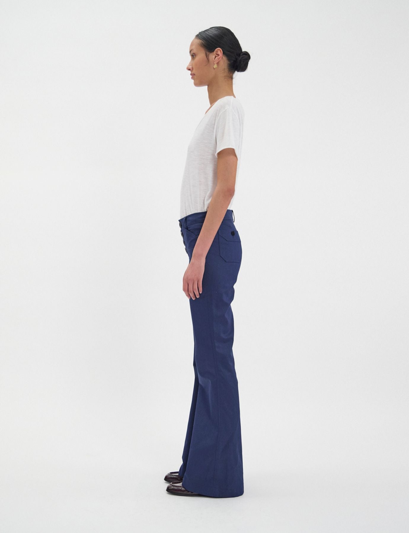 Hose Charlotte marineblau